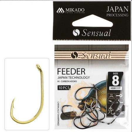 HACZYK SENSUAL - FEEDER Nr 8 G - torebka 10szt. MIKADO HS9111T-8G