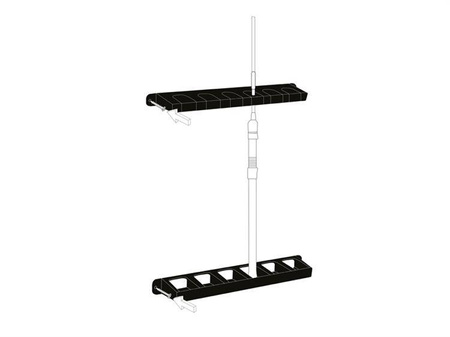 Uchwyt na wędki Delphin WallHOLD 35x6.5x3cm Delphin (101001594)