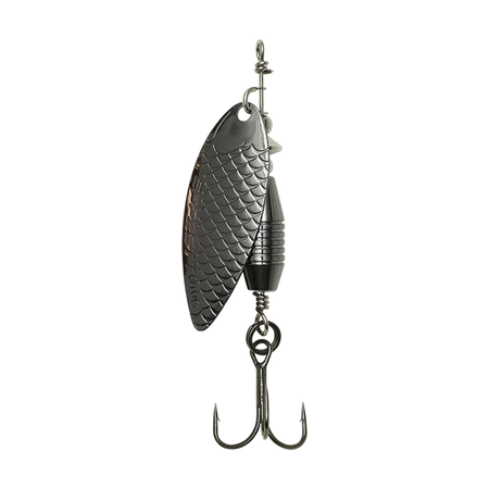 FAST WATER SPINNER #3 10G SINKING GUNSMOKE Effzett (66569)