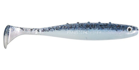 GUMA RIPPER Aggressor PRO - CRISTAL BLUE 4"/10cm 3szt PEARL PS/CLEAR silver/red/black DRAGON CHE-AG40D-03-990