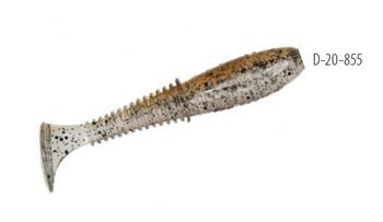 Ripper  Invader PRO 2"/5cm 5szt./bag CLEAR/G.S.BROWN black glitter black glitter    DRAGON CHE-IV20D-20-855