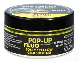 KULKI POP-UP FLUO METHOD FEEDER 10MM ZÓŁTY 30G JAXON FM-KD05