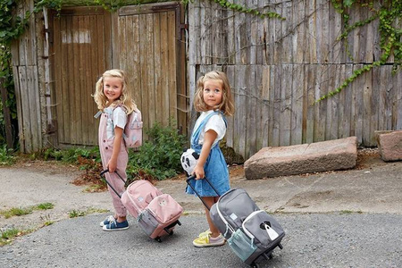 Lassig Plecak na kółkach z odczepianym stelażem 2w1 About Friends Szynszyla  