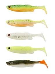 FAT MINNOW T-TAIL 10.5CM 11G DARKWATER MIX 5PCS Savage Gear (77010)