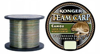 ŻYŁKA TEAM CARP CAMOU DARK GREY 0.40/600 KONGER 236600040