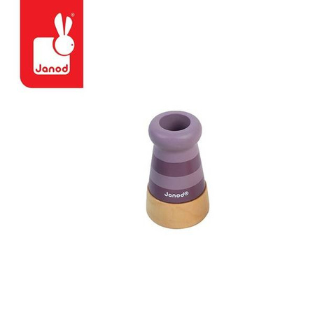 Drewniany kalejdoskop Pocket 2+, opakowanie zbiorcze 12 sztuk (3 rodzaje), Janod