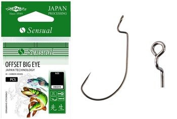 HACZYK SENSUAL - OFFSET BIG EYE Nr. 1 BN - torebka 5szt MIKADO HS3315-1-BN