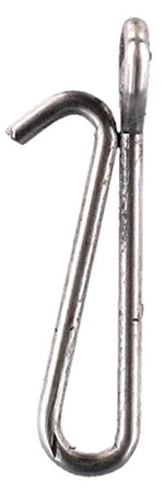 SURFCASTINGOWA AGRAFKA ZACISKOWA Z ZACZEPEM TYPU "BAIT CLIP" Rozm. M - op.10szt. MIKADO AMA-SUR-008-M