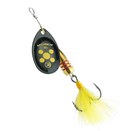 Błystka Moskit rozm.4 - Yellow Turtle (5szt) Robinson 41-M4-M05-F