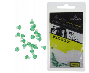 STOPERY DO HACZYKA - ZIELONY – op.20szt. MIKADO AMC-11505-01