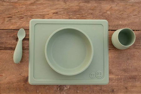 EZPZ Silikonowy kubeczek Tiny Cup 60 ml pastelowa zieleń