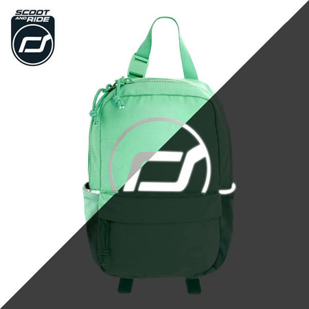 SCOOTANDRIDE Plecak na hulajnogę dla dzieci 1-5 lat, 9l, Kiwi