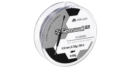 ŻYŁKA - SENSUAL N.G. CLASSIC 0.12mm/2.5kg/300m - TRANSPARENTNA - op.1szp. MIKADO ZSN500-300-012