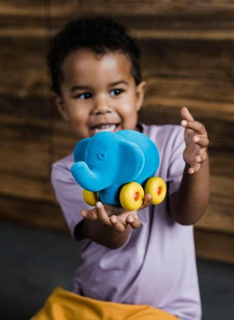 Rubbabu Zestaw 6 sensorycznych zwierzątek - pojazdów (opakowanie zbiorcze 6 szt.)