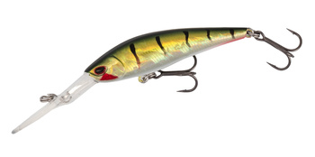 WOBLER CRACKER - 60mm/5.2g/GREEN PERCH - SUSPENDING - op.1szt. MIKADO PWF-CR-60SP-GP