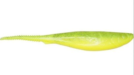 Jerkbait Jerky PRO 7"/17,5cm 5 szt./bag SUPER YELLOW/CHARTR. black/blue glitter DRAGON CHE-JK70D-41-690