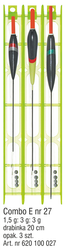 ZESTAW SPŁAWIKOWY COMBO E NR.27 OP.3SZT KONGER 620100027