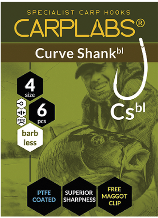 CARPLABS HACZYK CURVE SHANK BARBLESS 6 TCO OP.6SZT T-116 765116906