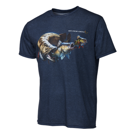 CANNIBAL TEE XXL BLUE Savage Gear (71586)