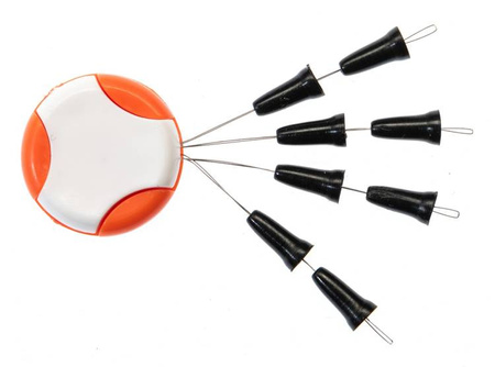 STOPERY JAXON DO FEEDERA ROZM. B 10X1SZT JAXON AC-PC187B