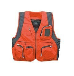 KAMIZELKA WĘDKARSKA POMARAŃCZOWA KONGER 975016000