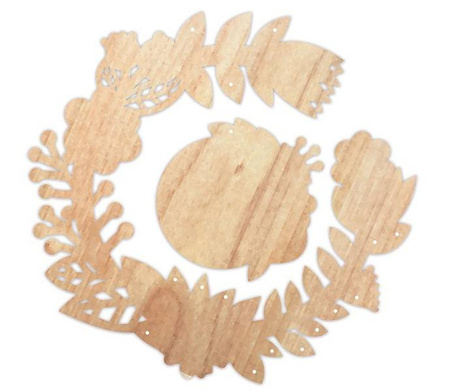 Zestaw kreatywny Wieniec na biżuterię z lusterkiem 7+, Janod