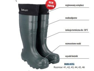 KALOSZE MIKADO NORTH POLE THERMAL GREEN ROZM.42 MIKADO BMK-NTG-42