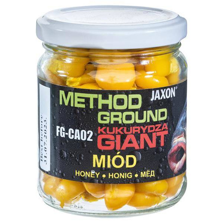 KUKURYDZA GIANT JAXON METHOD GROUND 125G MIÓD FG-CA02