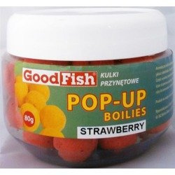Kulki pop-up 16mm, Truskawka, 80g GoodFish A-63-KP-160-STR