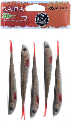 JASKÓŁKA GUMA MIKADO SAIRA 17cm / 3D PIKE op.3szt. MIKADO