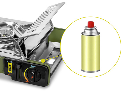 Kuchenka gazowa Delphin INOXIA 2000W Delphin (101005853)