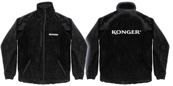 BLUZA POLAROWA KONGER CZARNA ROZMIAR S 975020000