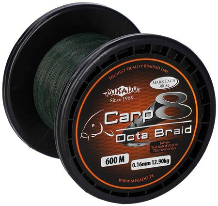 PLECIONKA CARP OCTA BRAID 016 GREEN 600M MIKADO Z32G-016