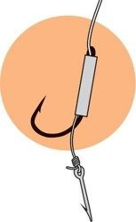 HACZYKI JAXON METHOD FEEDER PE LINE MFN 6+PRZYPON 0,12 PLECIONKA 5X8SZT JAXON HY-MFN06