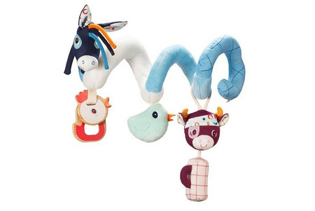 LILLIPUTIENS Spirala do wózka wielofunkcyjna Farma 3 m+