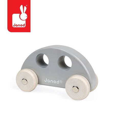 Drewniane pojazdy Sweet Cocoon, opakowanie zbiorcze 8 sztuk (3 modele: 3+3+2), Janod