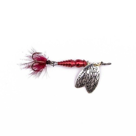 Błystka Mepps BUG CHERRY srebrny / czerwony nr 2