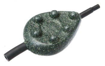 CIEŻAREK KARPIOWY  PRZELOTOWY Z KOLCAMI ZIELONY 120G 10X1SZT JAXON CP-KB120G