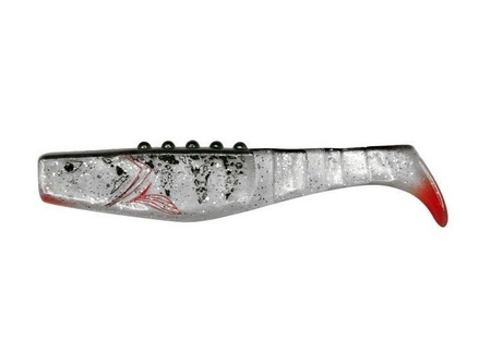 Ripper  Phantail print 4"/10cm 3szt./bag silver glitter PROMOCJA PEARL/BLACK DRAGON CHE-PT40T-01-151