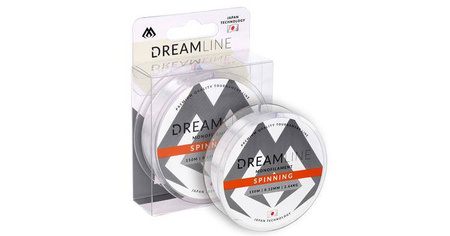 ŻYŁKA DREAMLINE SPINNING (CLEAR) - 0.12mm / 2.64kg / 150m - 1 szp. Mikado-ZDL400-150-012