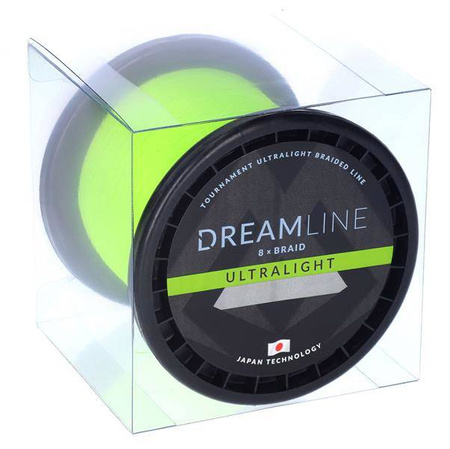 PLECIONKA - DREAMLINE ULTRALIGHT - 0.047mm/3.87kg/2100m - FLUO ZIELONA - op.1szp. MIKADO ZDL000FG-2100-0047