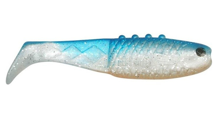 V-LURES Reno Killer 5"/12.5cm 2szt./bag PEARL/BLUE silver glitter - orange BOX DRAGON CHE-RN50S-01-321