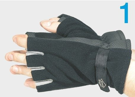 RĘKAWICE POLAROWE HALF FINGER NR.1 ROZMIAR XL KONGER 978001003