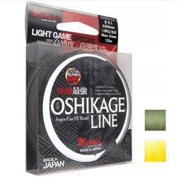 Plecionka MOMOI Oshikage 0.20G 125 m 0.074 mm/2.7kg/6 LB żółta fluo    DRAGON JMO-49-04-607