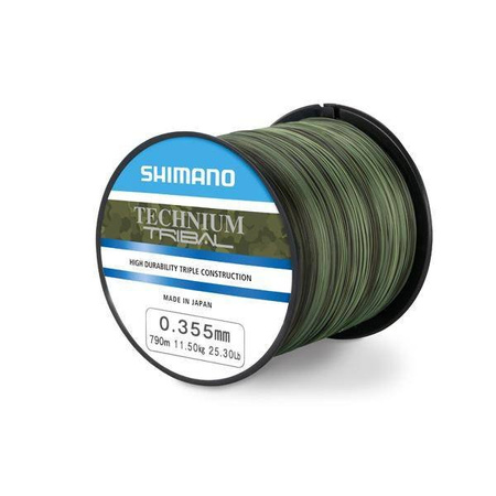Żyłka Technium Tribal 0,355mm 5000m 11,50kg Shimano (TECTR35BLK5000)