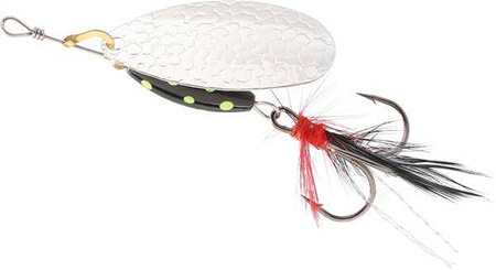 BŁYSTKA OBROTOWA - M-GRUB nr 3 SREBRNA / BLACK LEMON - op.1szt. MIKADO PMB-GRU-3-BL-S