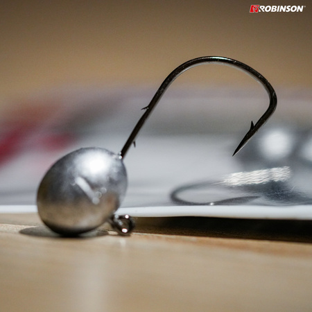 Główki Jigowe Titanium Micro, rozm. 1, 0,8g (3szt) Robinson 04-M-001-08