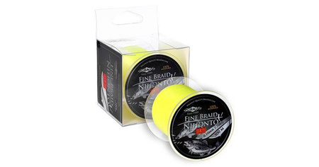 PLECIONKA ŻÓŁTA FLUO NIHONTO FINE BRAID 0.18 / 300m MIKADO Z20F-018