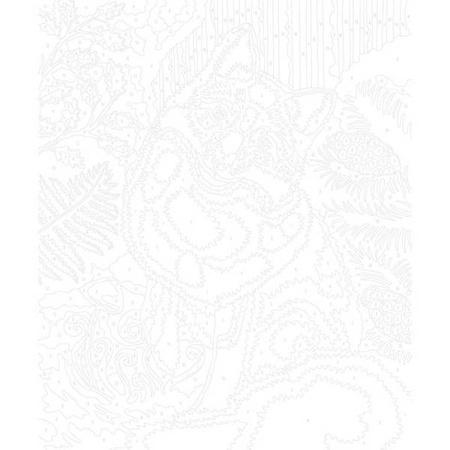 Zestaw kreatywny Malowanie po numerach Leśne zwierzęta 2 obrazy 7+, Janod