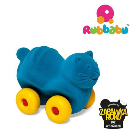 Rubbabu Zestaw 6 sensorycznych zwierzątek - pojazdów (opakowanie zbiorcze 6 szt.)